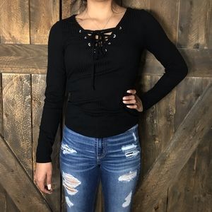 Womens Black Top